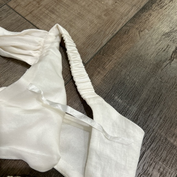 Are You Am I tie scarf Bam Bam bodysuit - Picture 8 of 11